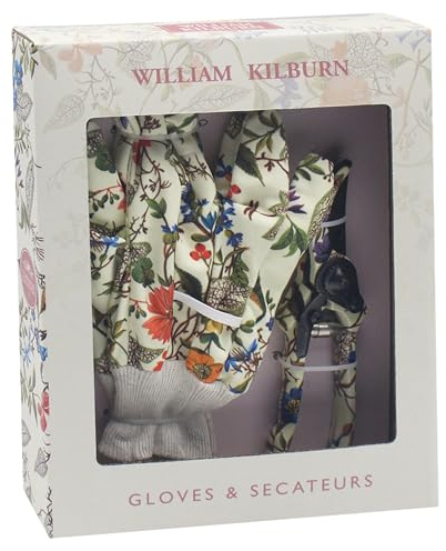 The Leonardo Collection William Kilburn Kilburn Ensemble d'outils de Jardinage pour Jardinage | Kit d'outils idéal et Cadeaux de Jardinage pour Homme et Femme | Outils de Jardin durables et Outils à