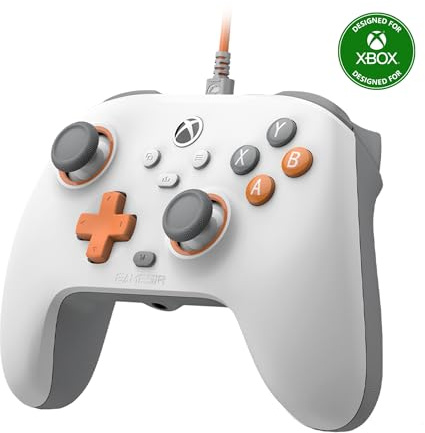 GameSir T7 Wired Controller, Mando con licencia oficial para Xbox Series X|S, Xbox One, Windows 10|11, PC, Gaming Controller PC con Hall Effect Sticks, y gatillos, 4 motores rumble