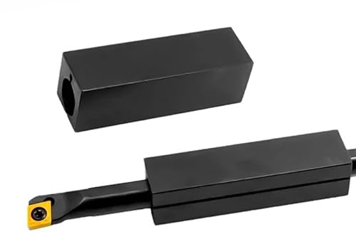 EDEDE Drehmeißel Set, 16 * 16mm 20 * 20mm for 4mm/5mm/6mm/7mm drehmaschine Werkzeug Hülse Seismische Bohrung Halter Schneiden Halterung Innere Loch Schaft hülse Drehen Werkzeug(1616-10)