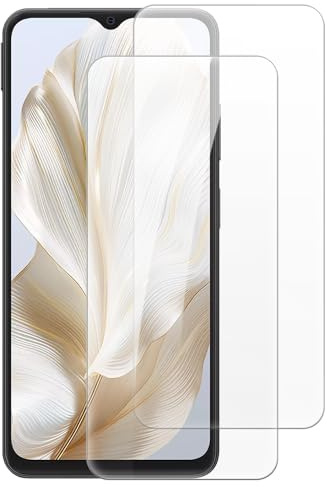 Shantime [2 Pack Tempered Glass Screen Protector Compatible with Blackview Wave 8C (6.56 Inch), HD Clear Anti-Scratch Bubble-Free Case Friendly