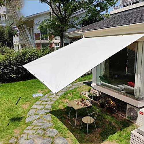Extra Large Waterproof UV Block Sun Shade Sail - Rectangle Canopy Awning with Metal Eyelets for Outdoor Patio Garden Deck & Pool Protection