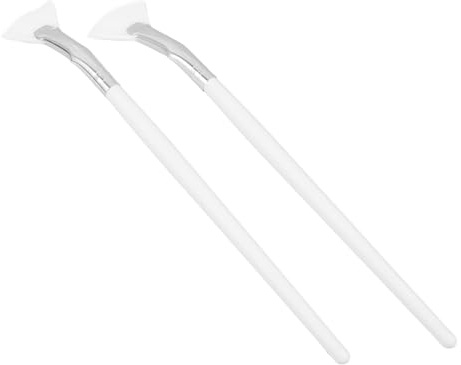 Hemobllo 2 piezas Brochas de Maquillaje para Ojos Pinceles de Sombra con Cerdas Suaves para Difuminar Aplicadores Versátiles para Sombra y Contorno Color Fácil Limpieza y Uso Cómodo