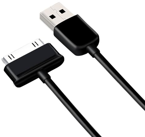 Qcwwy Caricatore Cavo Dati USB Tab, Materiale di Alta qualità, Ricarica Efficiente per Utenti di Tablet e Telefoni, Lunghezza 1 Metro, Compatibile con più Modelli