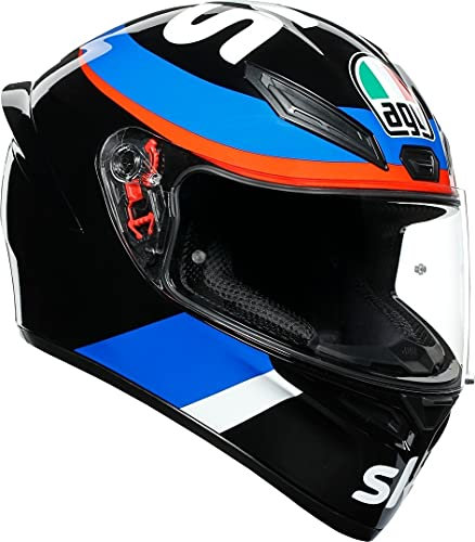 AGV AGV-PARENT-2021-14 Motorradhelm, Mehrfarbig, S