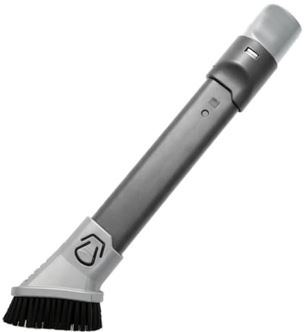 SPARES2GO 2-in-1 Dusting Brush Crevice Tool for Shark NV800 NV801 NV601UKT UV810 Vacuum Cleaner