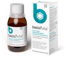 basis 7 vital zur Stärkung von Immunsystem & Nervensystem von sanoctua, natürliche Immunkur zum Trinken mit Gelee Royale, wertvollen Vitaminen & Mineralien, 100ml