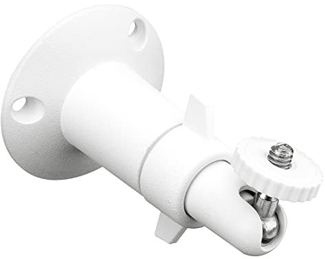 CELLONIC, Kamera Wandhalterung kompatibel mit Arlo Pro 1, 2, Essential Spotlight, Go 1, 4 Rinng Stick Up Cam & Pro – Aluminium-Schwenkhalterung mit 1/4-Gewinde, für Innen- und Außenbereich