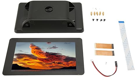 Pannello Display Touch Screen LCD Dsi da 7 Pollici 4B Cm3 3B 4 Pi 2B Schede Capacitive 170 Gradi Po 800X480 per Touch Screen per Supporto Display Unità Schermo Monitor Schermo di