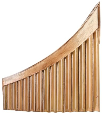 Panflöte aus Bambus 15-Röhren-G-Tune-Bambus-Panflöte mit Drag (linke/rechte Hand)(Left)