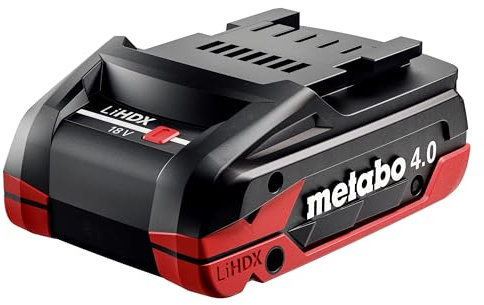 Metabo LiHDX 624974000 - Batteria di ricambio ad alte prestazioni con tecnologia Tabless, batteria 624974000