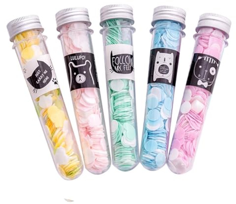 ibasenice 12 Piezas Jabón Hojas Portátil para Viaje y Exterior Jabón Desechable Caja Compacta para Limpieza de Manos Fácil Uso y Fragancia Refrescante
