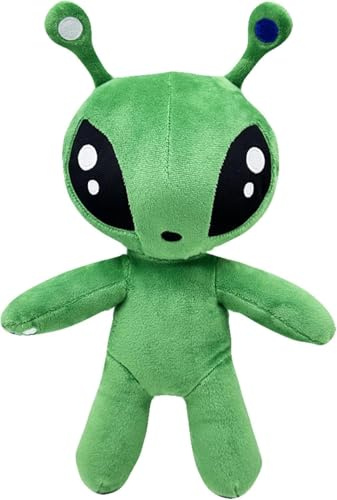 MAIPAI 13inch Green Alien Plush Toy,Soft Alien Plush Stuffed Animal Dolls, Cute Aliens Plushies Plush Figure Pillow for Kids Boys Girls and Fans Christmas,Birthdays