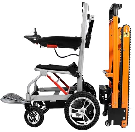 Elektrischer Rollstuhl Elektrischer Treppenlift Elektrischer Treppensteiger Mit 200-W-Bürstenlosmotor 13-A-Lithiumbatterie Und Einer Maximalen Traglast Von 150 Kg A