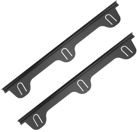 Headerbs Coprifornello in Acciaio Inossidabile, 2 Pezzi Guarnizione per Piano Cottura per Forno a Gas Ed Elettrico, Protezioni per Fornello Resistenti Al Calore 59,5x8 Cm, Previene Briciole e