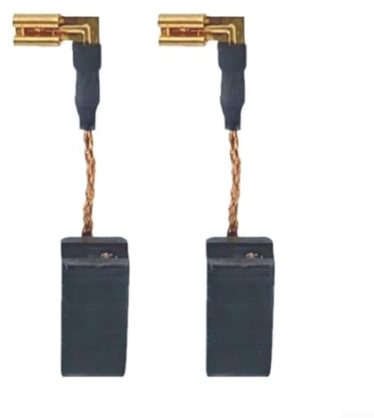 2 escobillas de carbono de repuesto para amoladora DWE4050 DWE4887N modelo N183725 NA160502 pieza de reparación de motor compatible con herramientas eléctricas