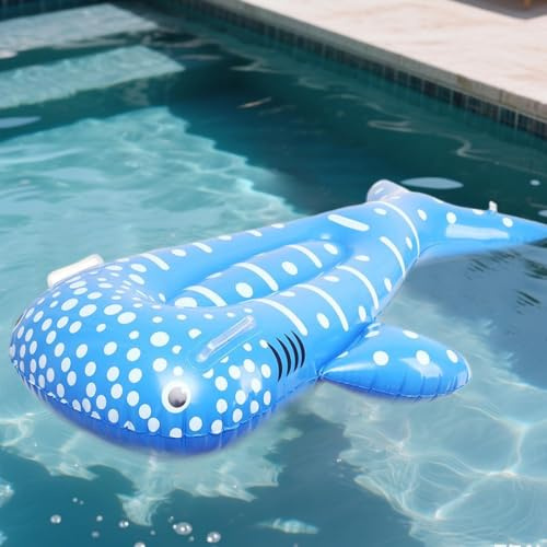 Aufblasbares Surfboard, Tierform Luftmatratze Mit Griffen, Schwimmspielzeug | Aufblasbares Surfbrett Sicherheits Schwimmspielzeug, 120x75cm, Für Mädchen Sommer Pool