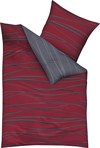 Kaeppel Motion Ruby 1 x Elegant – Seersucker Bed Linen 80 x 80 + 135 x 200 cm