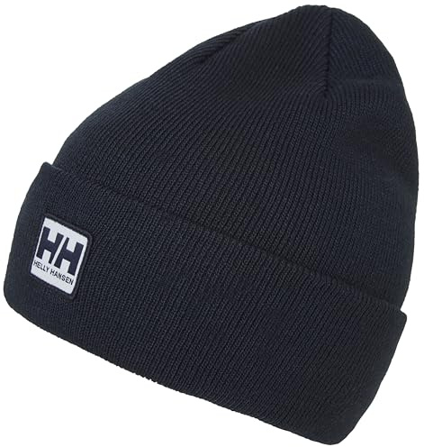 Helly Hansen Kids Unisex K Urban Cuff Beanie, Navy, 49/50