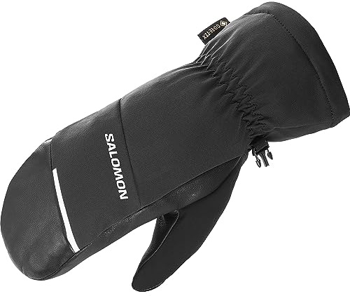 Salomon Propeller Gore-Tex Guantes Impermeables Unisex, Protección haga el tiempo que haga, Calidez duradera, Destreza duradera, Deep Black, Deep Black, XS