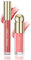 JUANPHEA 2PCS Liquid Blush & Lip Gloss,Flüssiges Creme-Rouge leichtes Creme-Rouge-Makeup,Glänzender Feuchtigkeitsspendender Lipgloss (02)