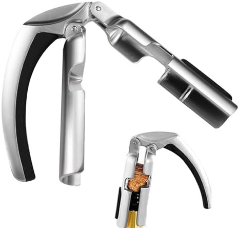 Ouvre-bouteille de champagne, tire-bouchon, ouvre-bouteille de champagne | Ouvre-bouchon de vin, décapsuleur de champagne, tire-bouchon de champagne et bouchons de vin, tire-bouchon pour verre de bar