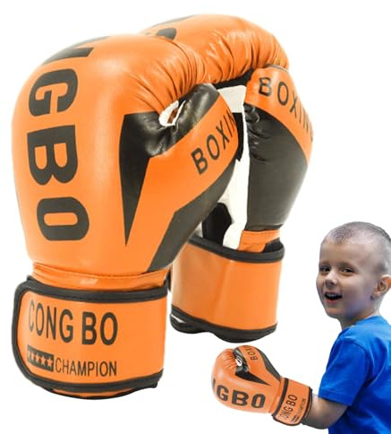 Boxtrainingshandschuhe - Schutzhöhe, Bequeme Handverpackungen, robuste Sicherheitsausrüstung, leichte Sparringhandschuhe | Boxhandschuhe für Mädchen 6 bis 12 Jahre alt Kinder Jugendtraining