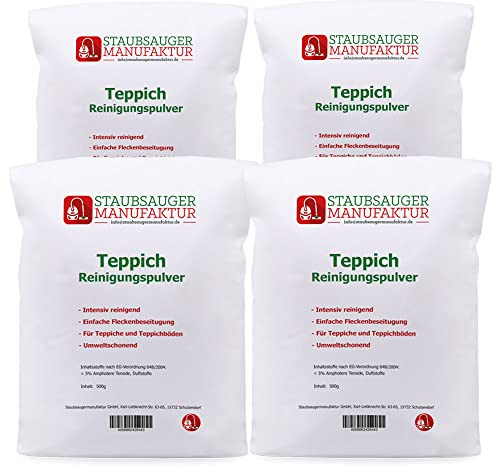 PRIMEBAG Teppichreiniger passend für Vorwerk Kobosan 2kg Universal | Teppichpulver, Teppichreinigungspulver