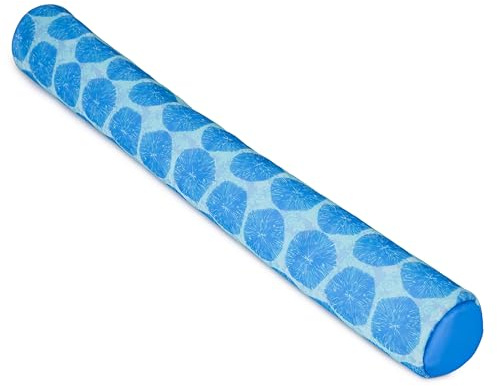 Big Joe Noodle Pool Float, Coral Bloom, Doubled-Sided Mesh, Quick Draining Fabric, No Inflation Needed