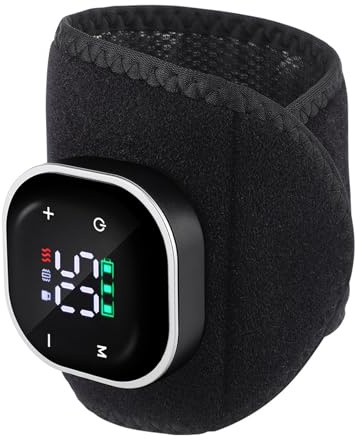 Handvärmedyna | Tre vibrationsnivåer USB-uppladdningsbar justerbar massager - Elektrisk handledsvärmare | för Vinter Inomhus Hemmakontor Arbete Sport Spa och Återhämtning efter träning