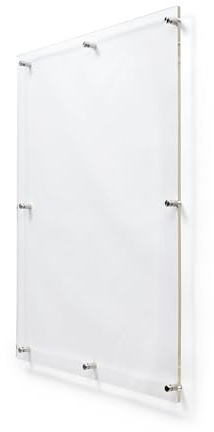 Deflecto A1 Acrylic Poster Holder Photo Frame - Sign Holder - Wall Display Boards - Wall Mount Poster Hangers