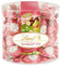 Lindt Schokolade Marzipan-Eier mit Amaretto im pinken Frühlingsdesign | 425 g | Marzipan mit Amaretto verfeinert in feinherber Milchschokolade | Oster Schokolade | Schokoladengeschenk | Ostereier
