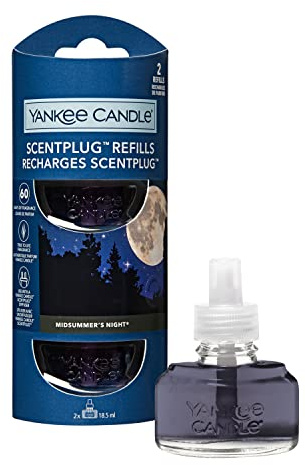 Yankee Candle Ricarica Scent Plug | Midsummer Night | Per spazi piccoli e medi | Fragranza di lunga durata