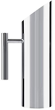 Cikonielf Jarra De Agua De Acero Inoxidable Con Diseño De Protección Contra El Hielo Jarra Para Beber Fría Herramienta De Servicio Para El Hotel En El Hogar Mango Recto Único Ergonómico(1,5 Litros)