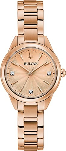 Bulova Women's Sutton Watch, Rose Gold