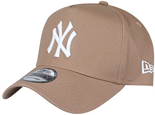 New Era New York Yankees MLB Khaki 9Forty A-Frame Snapback Cap - One-Size