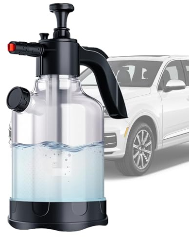Generisch Dosatore di sapone da 2 l, flacone spray per lavaggio auto, bottiglia di schiuma per lavaggio mano, strumento per irrigazione da giardino, spruzzatore di bottiglie, detergente per camion,