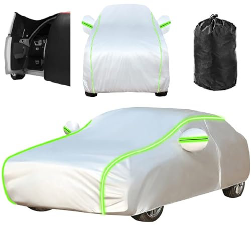 TMXM Autoabdeckung Vollgarage für Seat Altea XL 2006-2015,Autoabdeckung Outdoor, Autoplane Wasserdicht, Auto Abdeckplane Atmungsaktiv,D-GS
