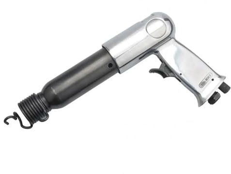 Martillo neumático, Cincel neumático, Martillo de Aire de Mano, Palas de Gas pequeñas, Herramienta neumática removedora de óxido con 4 cinceles para carpintería metálica, óxido, etc.(Model-TR9150)
