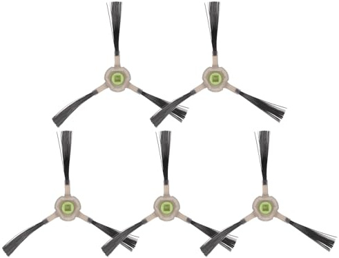 (5 Piezas) M210 Cepillos Laterales de Repuesto Compatibles con Lefant M1, M310, M320, M210B, M213S, M210S, M213, M210 Pro, M210P, OKP Life K2, K3, K3A, K4, K5, Aspiradora Robot, Kit de Accesorios