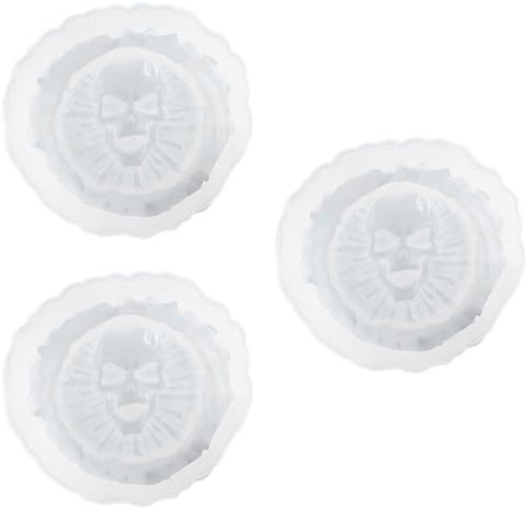 VILLCASE 3 Stk Silikonform form easy putz silikon molds cadfi einzigartig Betonform Kugel aschenbecher Kristall-Tropfform selber machen handgefertigte Handwerksform Kieselgel Weiß