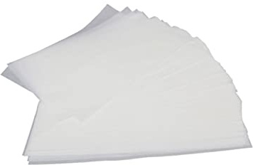 Cabilock Lot De 100 Feuilles De Papier Sulfurisé Carrées Huilées Antiadhésives Non Blanchies Pour Cuisson De Biscuits 40 X 30 Cm Résistantes À La Chaleur Jusquà 250 °c