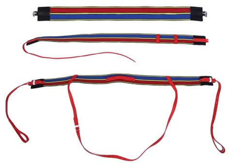 Fabater Cinch Strap Set, Westernsattel Billets Horse Cinches, Anti-Reibungs- und Anti-Scheuer-elastischer, Schützender Bauchschutz, Verstellbarer und Bequemer Reitsattel Zum Reiten