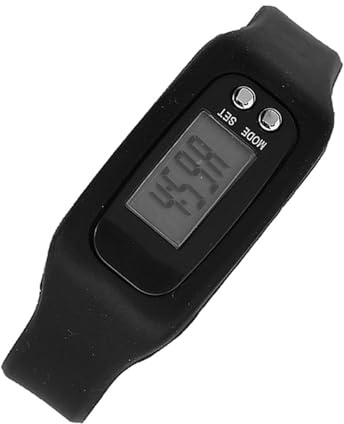 Hominas Smart Bracciale Orologio Polso Contacalorie Contapassi Sport Fitness Tracker Contapassi (Nera)
