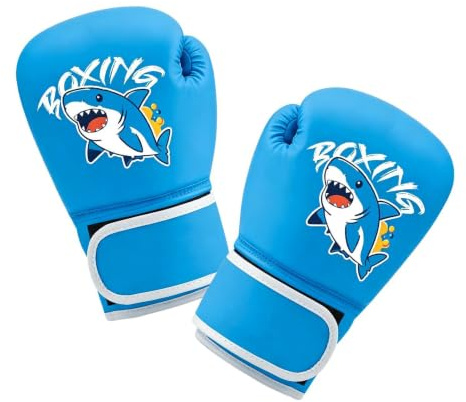 Gants de boxe pour enfants – Gants d'entraînement en polyuréthane | Gants de boxe, pour enfants de 7 à 12 ans