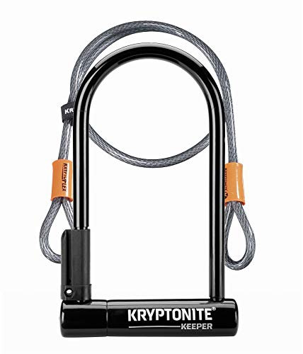 Kryptonite Keeper 12 Cable And Standard U Lock One Size Black