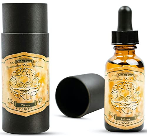 Death Grip Schnurrbart-Wachsentferner, Öl-Nacht-Fury – holen Sie Wachs aus Ihrem Lenker, Schnurrbart oder Bart