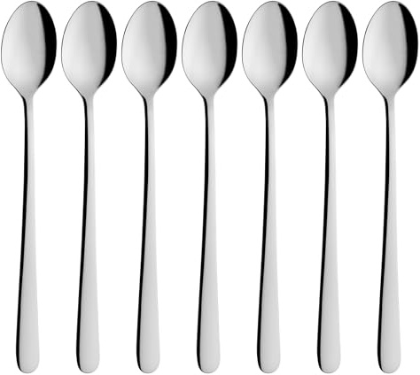 Grunwerg Windsor Carded 6-teiliges Löffel-Set für Milchkaffee, Edelstahl 18/0