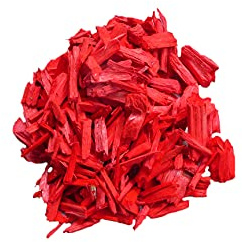 mamikatou Copeaux de Bois paillage Deco Rouge en 10L