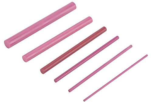 Ruby Polishing Oil Stone, 3000 Grits Whetstones Ruby Whetstone Polishing Oil Stone Grinder Pierre à Aiguiser Ensemble D'outils pour Tous Les Couteaux Supérieurs, 6 Pièces