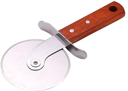 TOPBATHY Cortapizzas Original Tijeras Pizza Profesional Cortador De Pizza Inoxidable Rodillo Multifuncional Suministros De Cocina